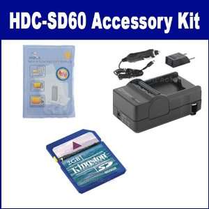  Panasonic HDC SD60 Camcorder Accessory Kit includes SDM 