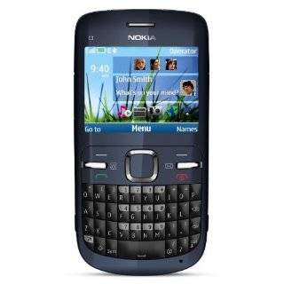 Nokia C3 00 Unlocked Cell Phone with QWERTY, Dedicated E mail Key, 2 
