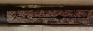 Dale Perry DP Pool Cue Signed 1/1 Smoke Stained Maple  