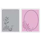 sizzix embossing folders birds wreath set 469430 expedited shipping 