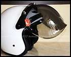 VESPA MOTORCYCLE Open face helmet BUBBLE Shield Visor