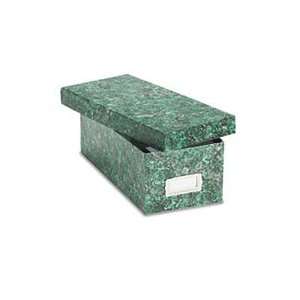  BOARD CARD FILE, LIFT OFF LID, HOLDS 1,200 3 X 5 CARDS, GREEN MARBLE