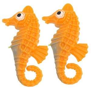  Como Fish Tank Emulational Orange Swimming Seahorse 