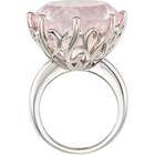   Adviser rings Sterling Silver 20.00X20.00 MM Genuine Rose Quartz Ring