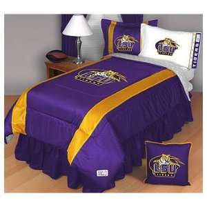 NCAA LSU Louisiana State Tigers   5pc BED IN A BAG   Full 