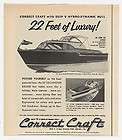 1957 Correct Craft 22 Foot Vacationer Deluxe Boat Ad