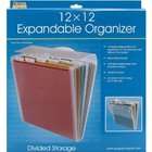 Advantus Cropper Hopper Expandable Paper Organizer, Frost, 12 Inch by 