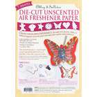 Abbey & Sullivan Unscented Die Cut Air Freshener Paper 7 Shapes
