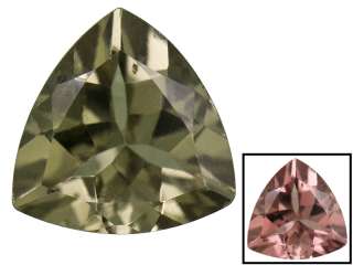 Natural Color Change Garnet Loose Gemstone .50ct 5.5x5.5mm Trillion 