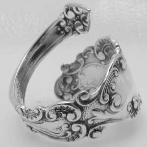 STERLING SILVER spoon ring LUXEMBOURG by GORHAM  