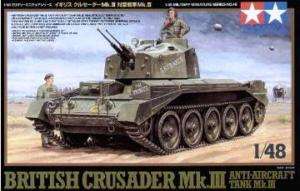 TAM32546 Crusader Mk III Anti Aircraft Tank 1 48 Tamiya  