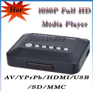1080P Full HD Media Player with AV/YPrPb/HDMI/USB/SD  