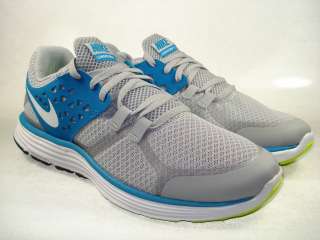 Nike Lunarswift + 3 Grey / Blue 472502 014 Men sz 7.5   10  