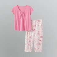 Pink K Womens Pajama Set 