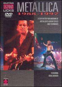 Metallica Legendary Licks   Guitar, 1988 1997 (DVD) 