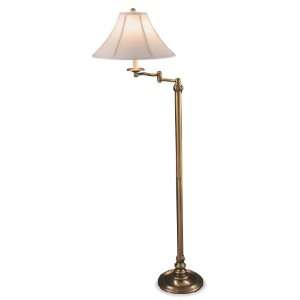 Lighting Enterprises F 1422/1422 Antique Brass Finish Floor Lamp with 