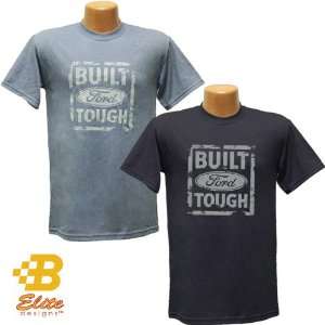 Built Ford Tough Distressed Look Tee Slate Xx Large Bdfmst125:  