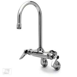  T & S Brass B 0340 Adjustable Center Wall Mounted Faucet 