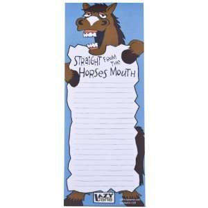  Horses Mouth Magnetic Notepad By LazyOne