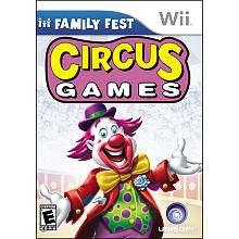 Family Fest Circus Games for Nintendo Wii   UbiSoft   