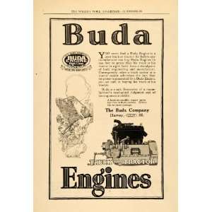   Engines Construction Harvey   Original Print Ad