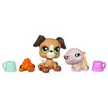 Littlest Pet Shop Pretty Pairs   Hamster and Boxer Pets   Hasbro 
