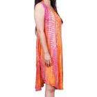 DDI Womens Knee Length Batik Print Dress(Pack of 6)