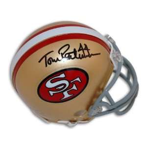   49ers Mini Helmet Autographed   Autographed NFL Mini Helmets