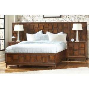 Homelegance Campton Platform Bed with Storage Footboard and Night 