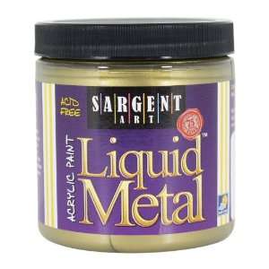   Ounce Liquid Metal Acrylic Paint, Antique Gold: Arts, Crafts & Sewing