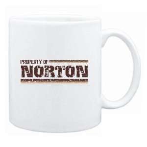  New  Property Of Norton Retro  Mug Name