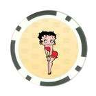   Poker Chip Card Guard of Vintage Art Deco Betty Boop Ready for a Movie