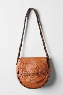 UrbanOutfitters  Patricia Nash Leather Large Flap Shoulder Bag