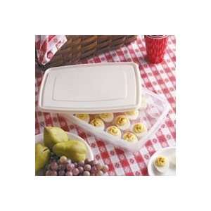    RUBBERMAID 3910RD, WHITE EGG KEEPER, Case of 6: Home & Kitchen