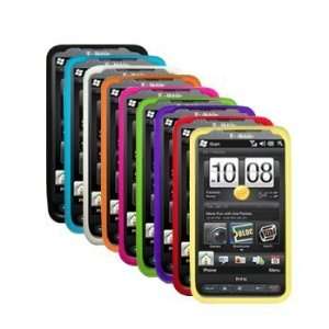Nine Silicone Cases / Skins / Covers for T Mobile HTC HD 2 HD2   Black 