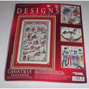   Needle Merrry Christmas A to Z Cross Stitch Kit Arts, Crafts & Sewing