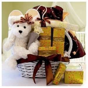  Mommy And Me Silk Tuscan Luxury Baby Gift Basket 
