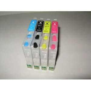  Refillable cartridges t0611~4 TEDDYBEAR INK Epson stylus D68 