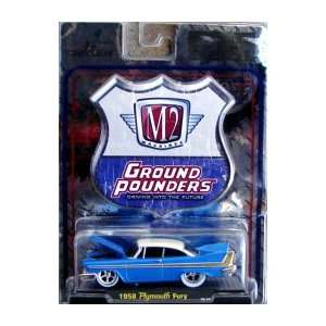   Pounders 1958 Plymouth Fury 164 Scale Diecast Car Toys & Games