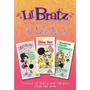  Box of 32 Lil Bratz Valentines