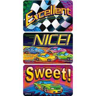  APPLAUSE STICKERS RACING TO SUCCESS Toys & Games