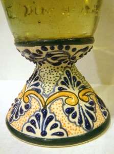 Amor Mio Tequila Ceramic & Glass Handcrafted Decanter Rare Edition 