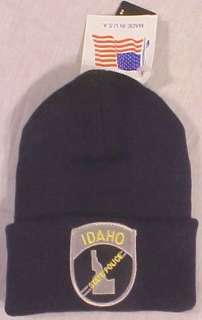 Idaho ID State Police KNIT HAT Thinsulate cap IDSP  