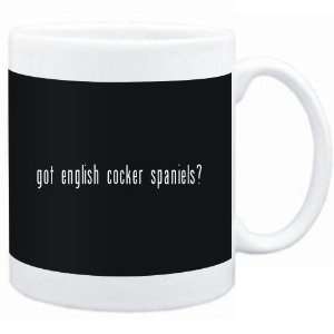 Mug Black  Got English Cocker Spaniels?  Dogs  Sports 