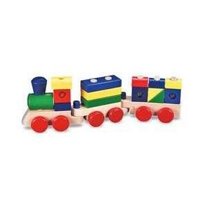  Melissa & Doug Classic Toy Train Stacking: Toys & Games