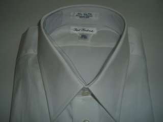   FREDRICK White Cotton French Cuff Mens Dress Shirts Size XL  17   34