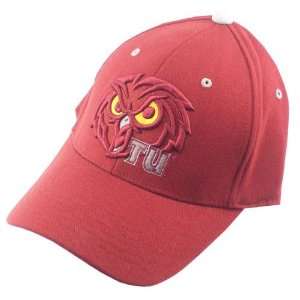  Temple Owls Maroon Genesis 1Fit Hat