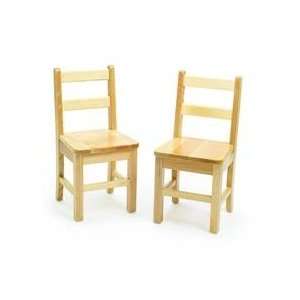  12 Solid Maple Chair   Set of 2