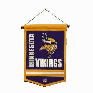  BSS   Minnesota Vikings NFL Traditions Banner (12x18 