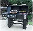 Propane Gas and Charcoal Grill Outdoor Hybrid BBQ Gas Grill with 